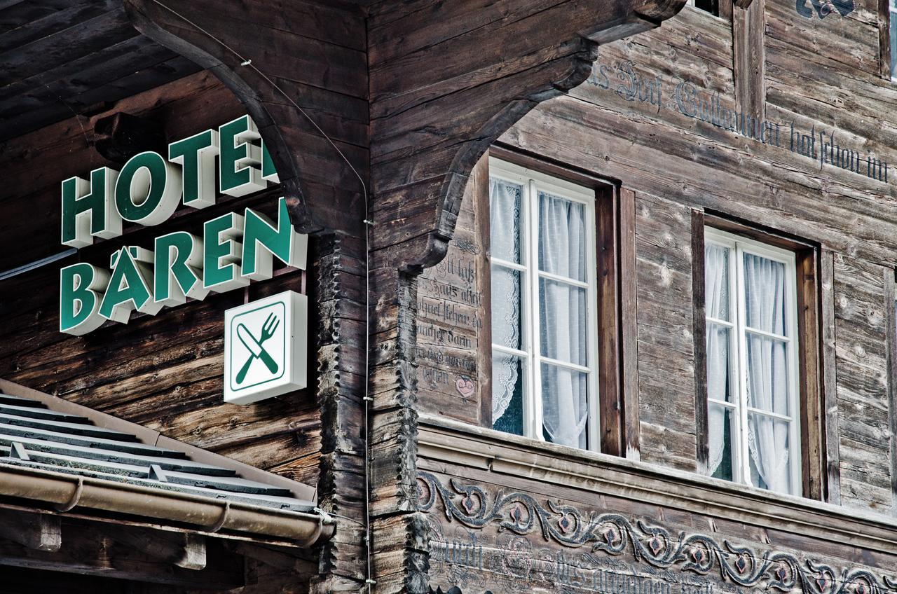 Hotel Baeren Guttannen Eksteriør billede